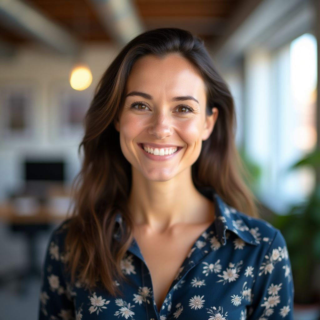 Retrato de María González, instructora de UX/UI.
